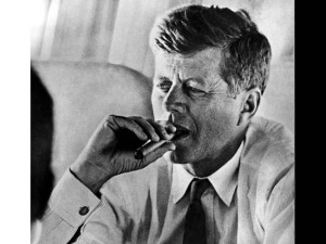 2-3-15-Kennedy smoking cigar
