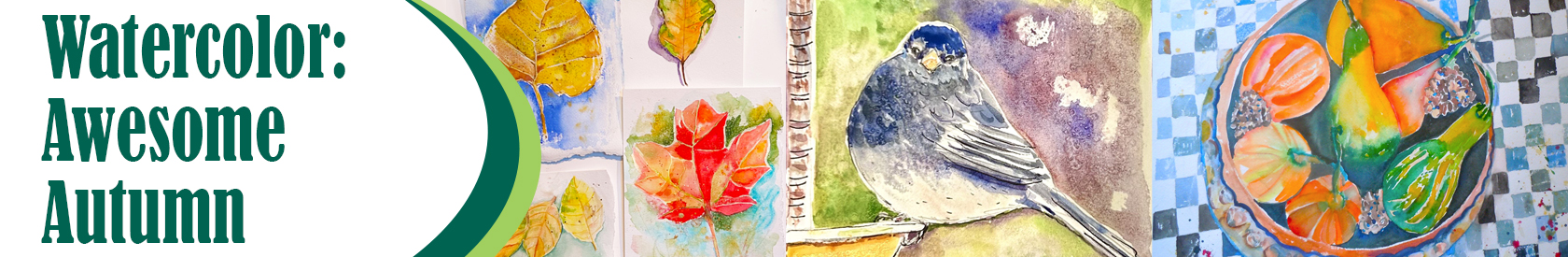 Watercolor Classes: Awesome Autumn 
